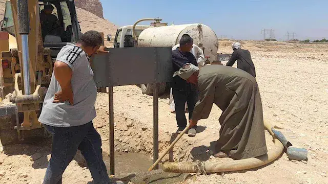 إحباط الاستيلاء على 150 فدانًا من أراضي الإصلاح الزراعي بالبلينا (صور)
