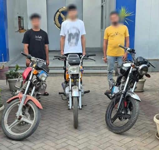 القبض على قائدي 3 دراجات نارية بعد استعراضات خطرة في المنوفية