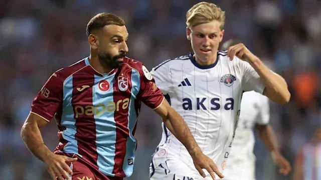فرصة محمد صلاح مع طرابزون سبور أمام قاسم باشا (فيديو)