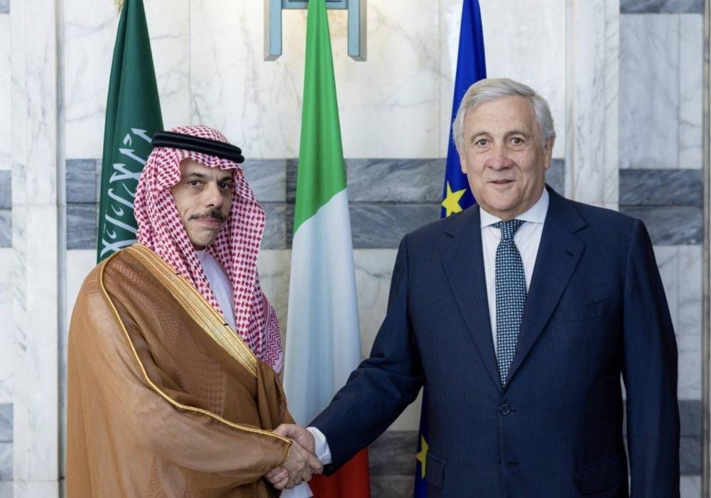 ‏بيان مشترك من وزيري خارجية المملكة العربية السعودية والجمهورية الإيطالية