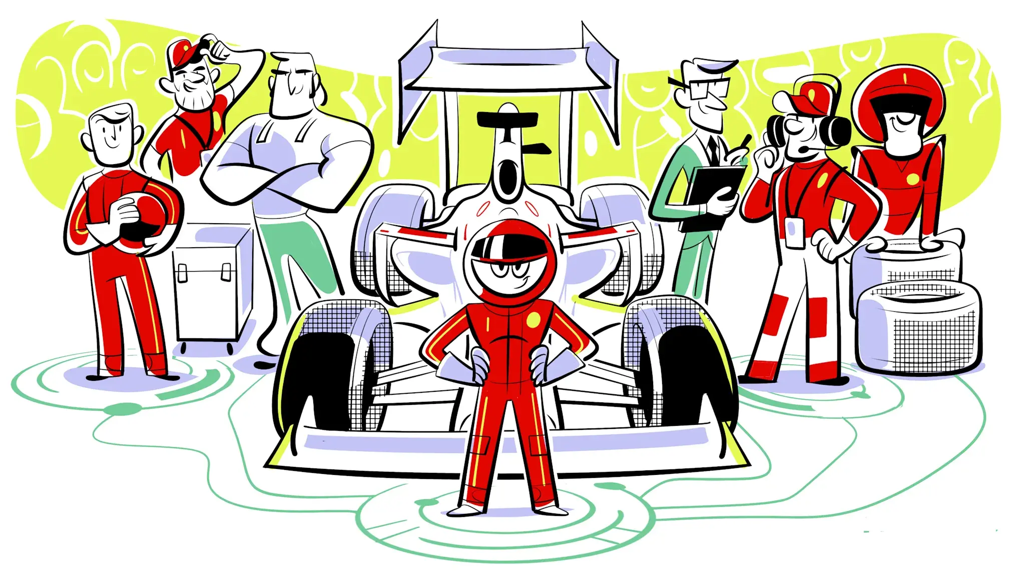 The hidden team of experts behind every F1 star