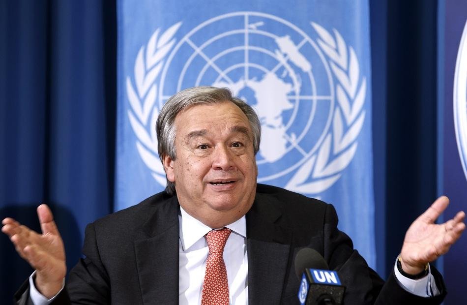 جوتيريش من دمشق: نقف إلى جانب سوريا في هذه ‏اللحظة ‏المفصلية