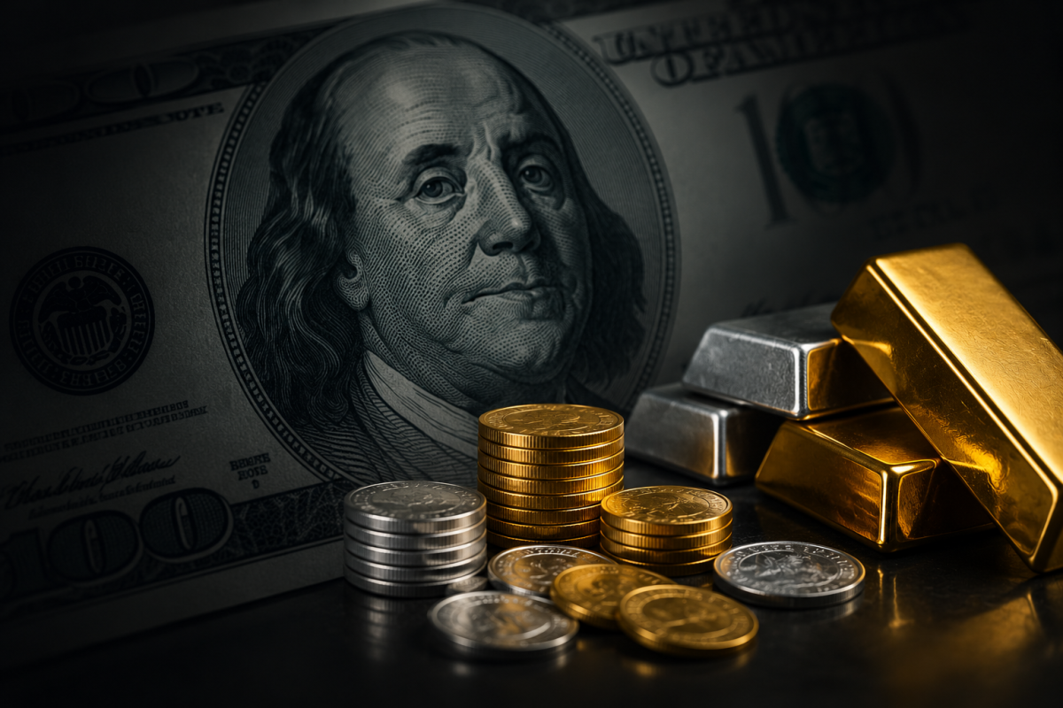 أسعار العملات والمعادن الثمينة مقابل الدولار الأمريكي