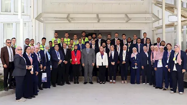 محطة الضبعة تستقبل متدربي الدفعة 42 ببرنامج إعداد القادة