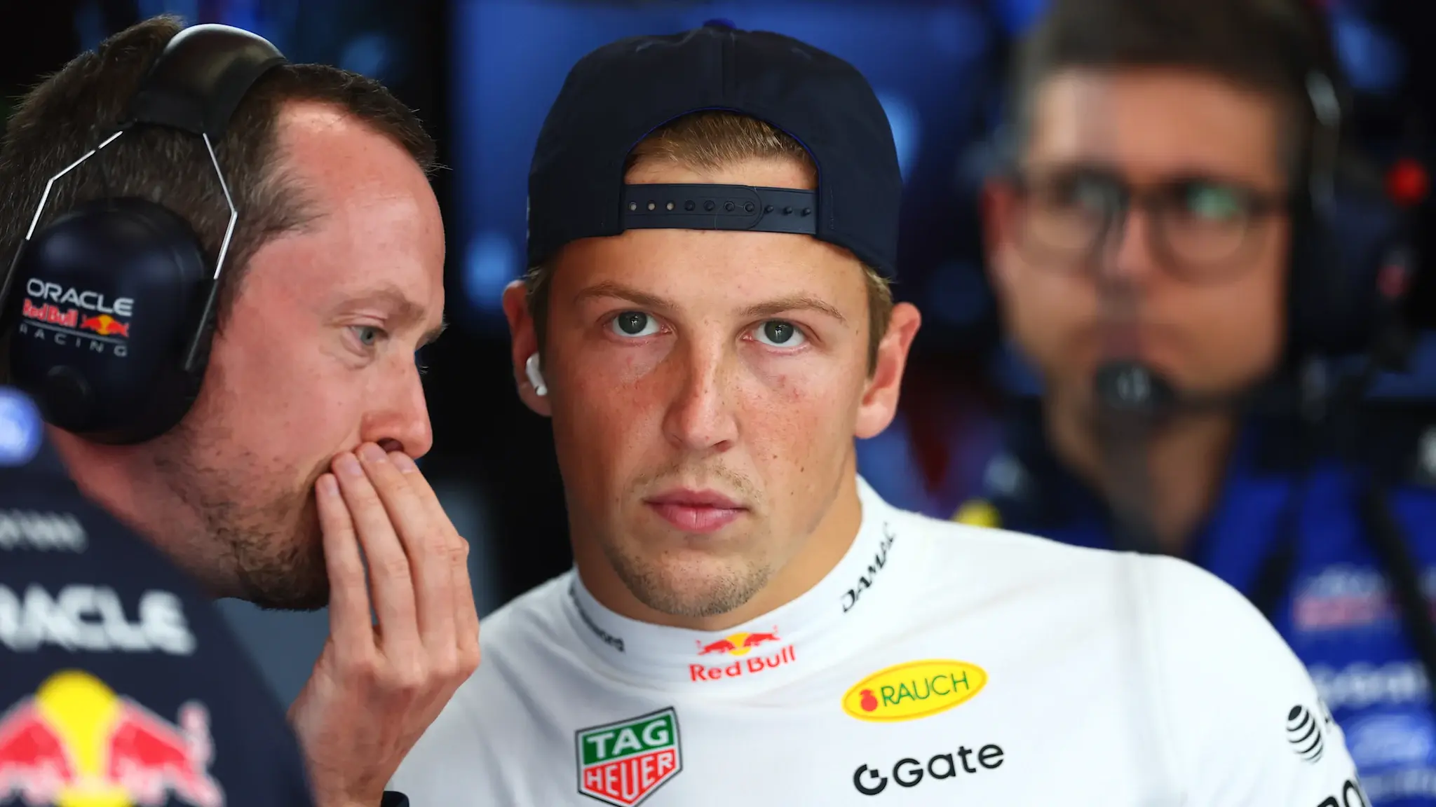 Lawson gives his take on first day back in a Red Bull