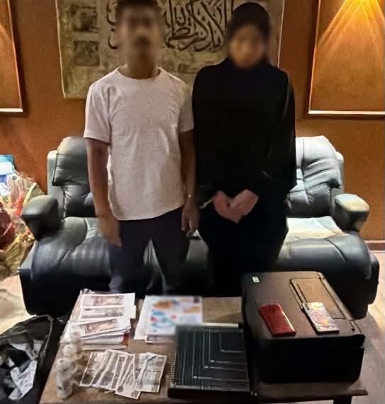 ضبط سيدة وزوجها يديران صفحة بمواقع التواصل الاجتماعى للترويج لبيع العملات المقلدة