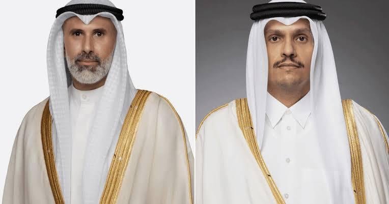 رئيس وزراء قطر ووزير خارجية الكويت يبحثان هاتفيا التطورات الإقليمية وخفض التصعيد