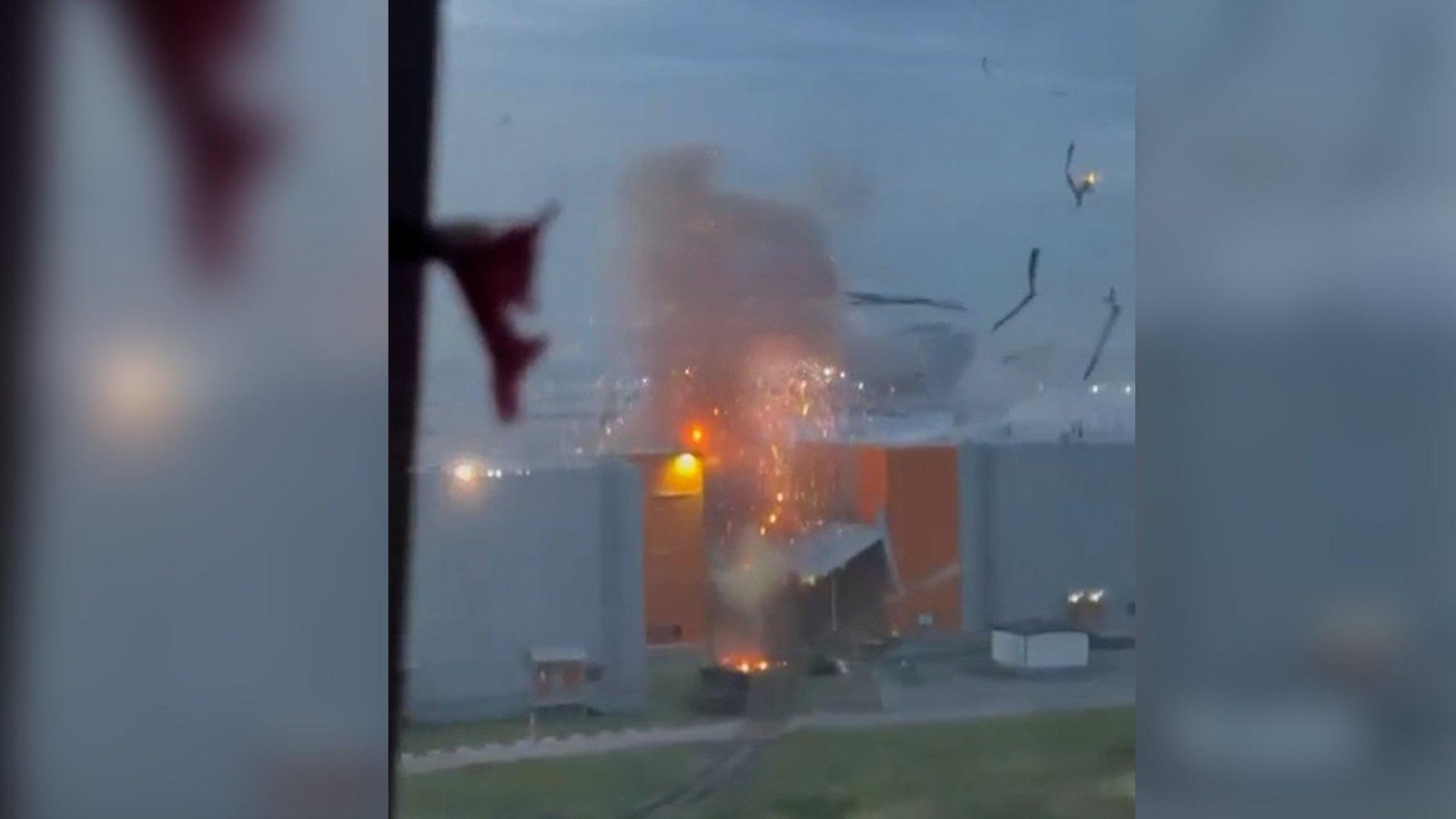 Major fire after Ukrainian strike on St Petersburg warehouse