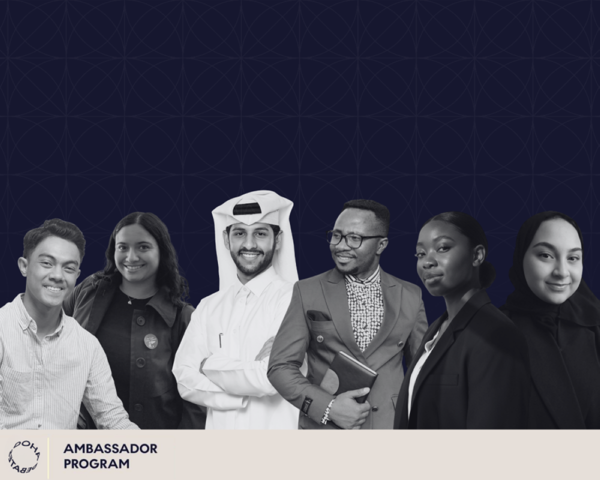Doha Debates youth programme helps to shape a generation