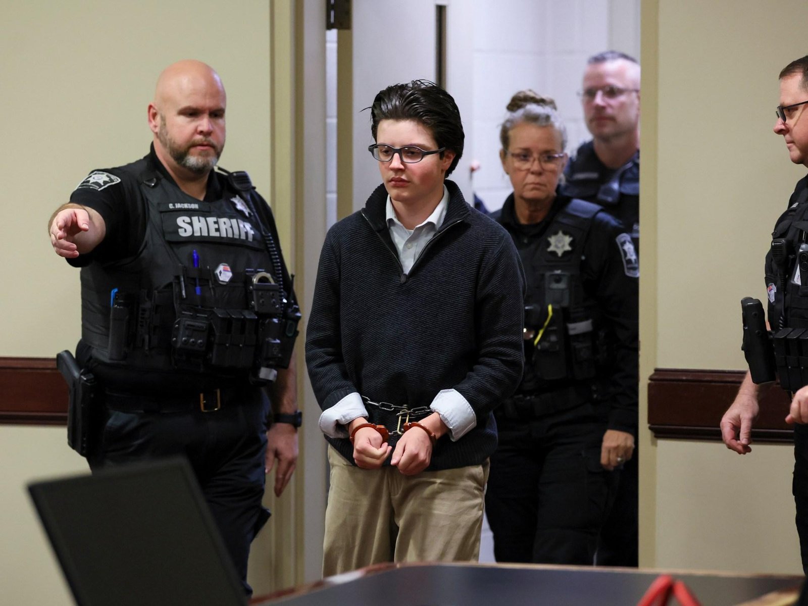 US school shooter pleads guilty in Georgia following father’s conviction