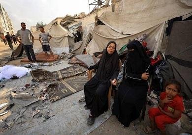 متحدث اللجنة المصرية في غزة: الحياة داخل الخيام كابوس يرهق قلوب أهالي غزة.. وقدمنا الكثير للعائلات