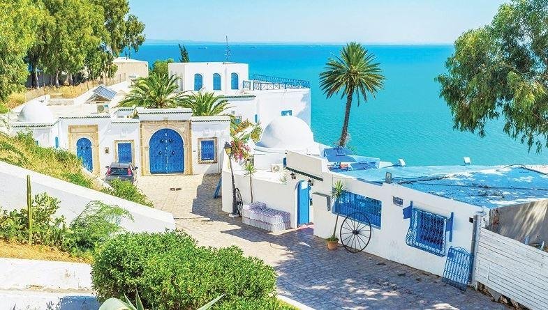 اليونسكو تدرج قرية سيدي بوسعيد التونسية على لائحة التراث العالمي