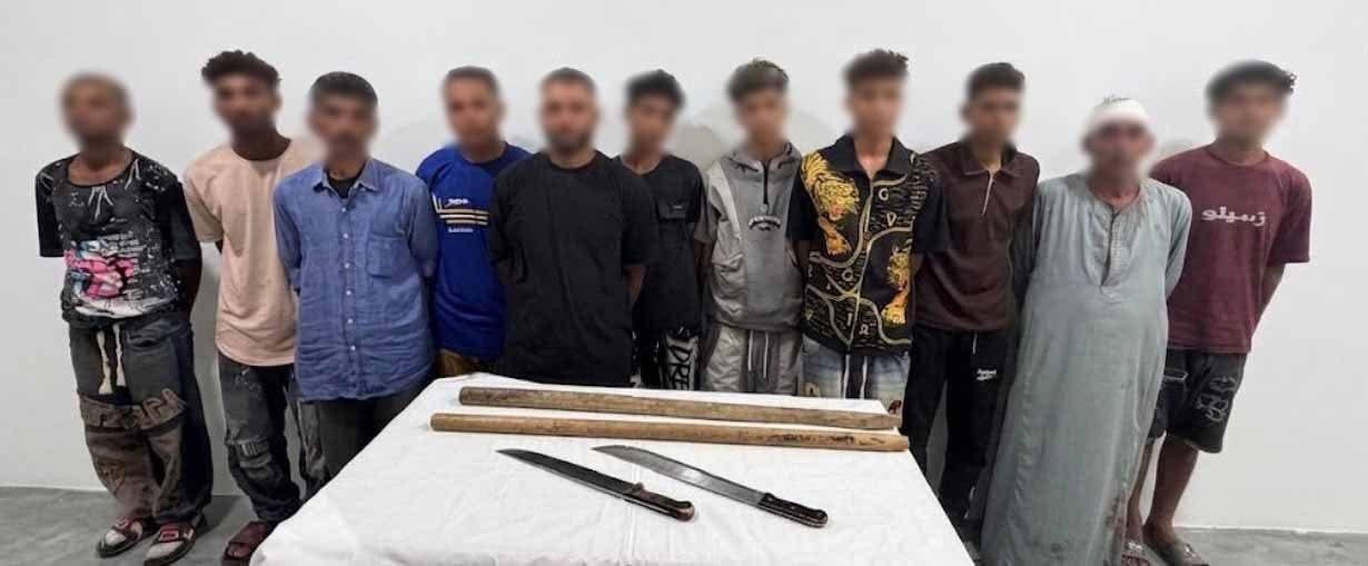 ‏ضبط طرفي مشاجرة بالعصي والحجارة في أكتوبر