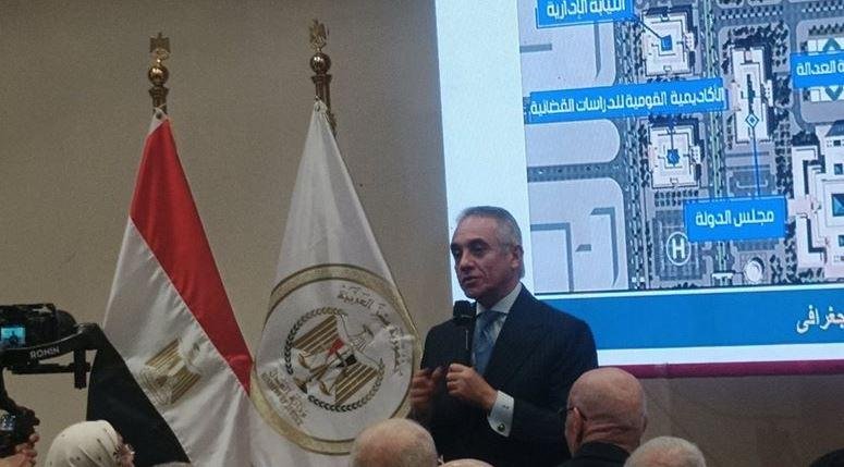 وزير العدل يتفقد مدينة العدالة ويشيد بدور المونوريل في ربط العاصمة الجديدة بالقاهرة الكبرى