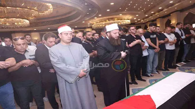 جنازة السفير الفلسطيني دياب اللوح في القاهرة- صور