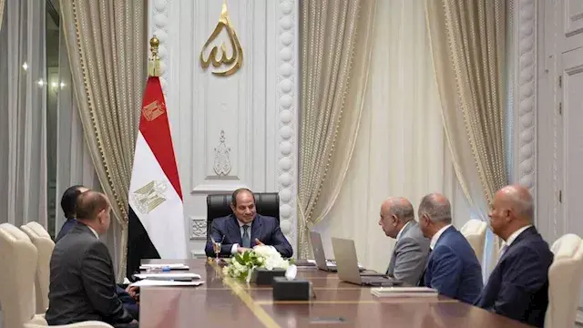 السيسي يوجه بتعزيز التصنيع المحلي للرمال السوداء والأسمدة