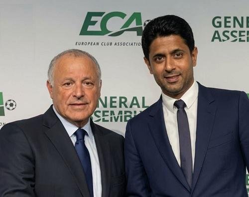 الخليفي يهنئ هاني أبو ريدة بمشاركة المنتخب في كأس العالم