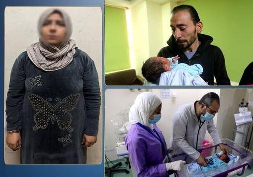 حيثيات الحكم بالسجن 7 سنوات في خطف رضيعة الحسين: المتهمة زارت المستشفى مرتين وكانت تبحث عن أي مولود لخطفه