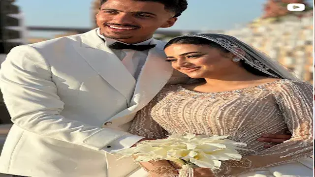اللقطات الأولى من حفل زفاف حسام عبد المجيد (صور)