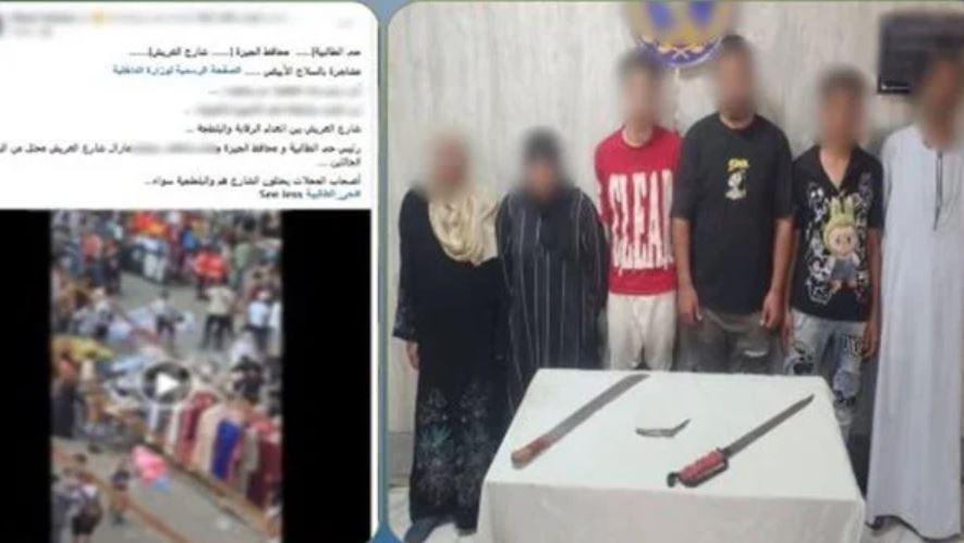 ضبط طرفي مشاجرة بسبب تبادل الشكاوى لإزالة مخالفات بناء في حلوان