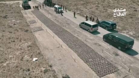 تفكيك 1500 لغم بمحيط منطقة قارة في ريف دمشق (فيديو)