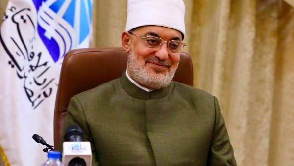 مفتي الجمهورية يشكر فضيلة الإمام الأكبر والوزراء وكبار رجالات الدولة على اطمئنانهم على حالته الصحية