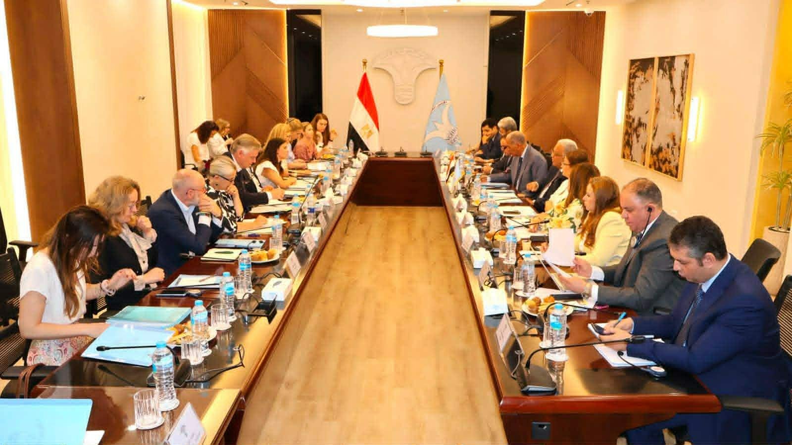 المجلس القومي لحقوق الإنسان يستقبل وفدا من البرلمان الأوروبي