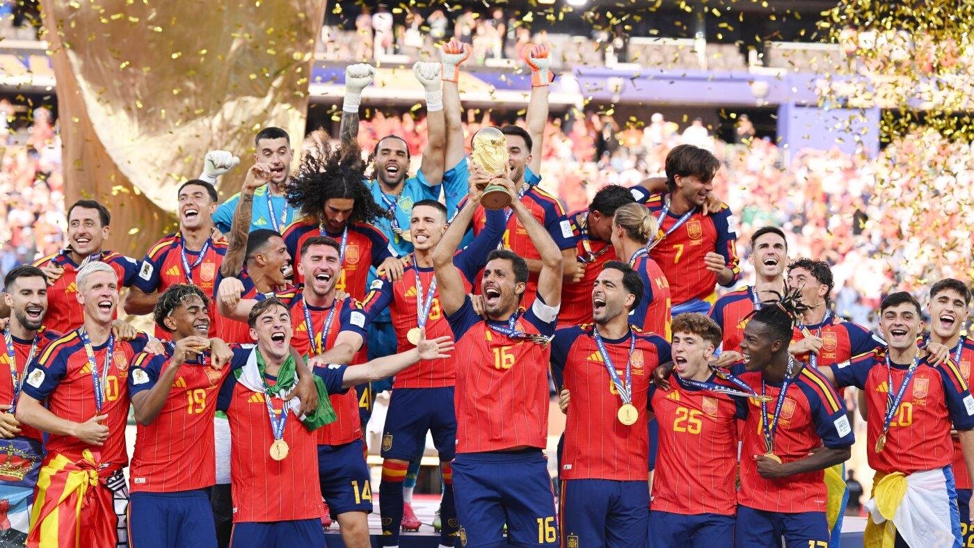 Spain is the 2026 World Cup champion, defeating Argentina for its 2nd title