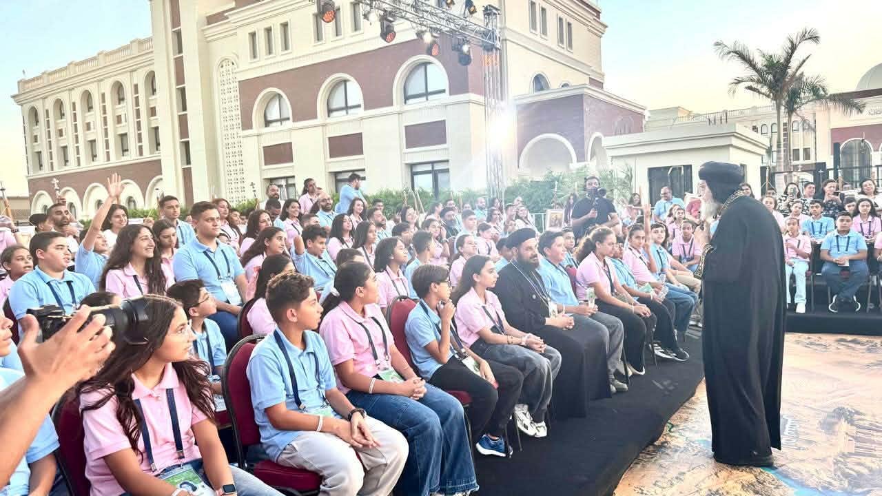 5 حكايات عن مصر يرويها البابا تواضروس الثاني لأطفال ملتقى لوجوس چونيور