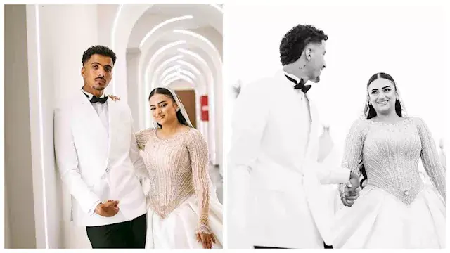 حسام عبد المجيد يشارك صوراً جديدة من حفل زفافه