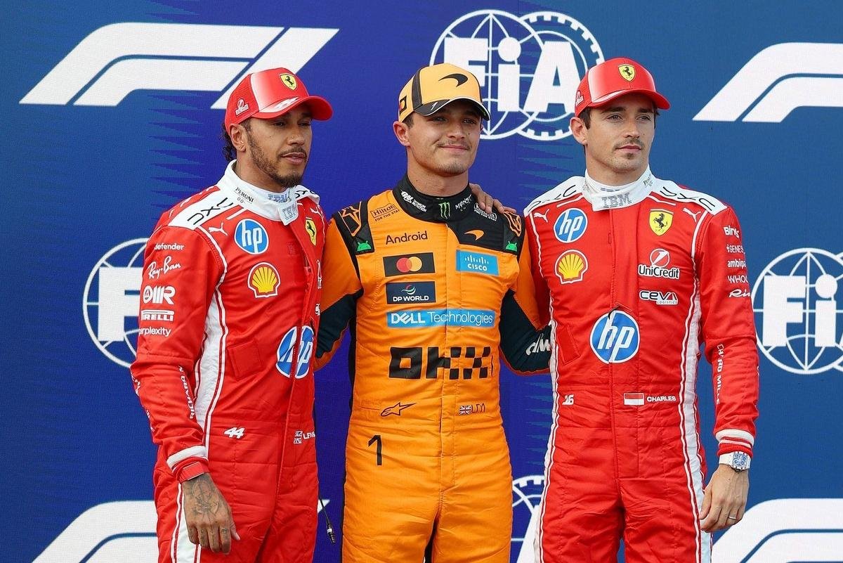 This is the starting grid for the 2026 F1 Hungarian GP