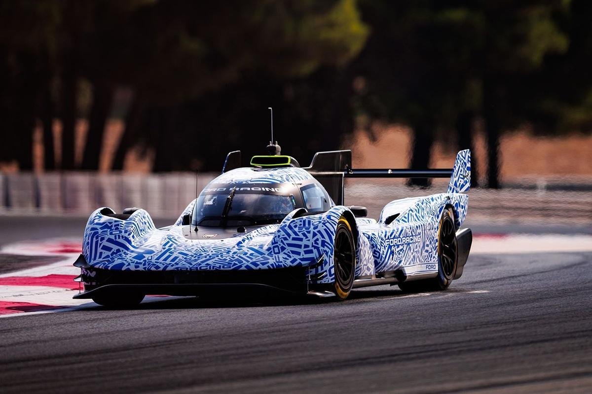 Ford reveals its new LMDh car on track