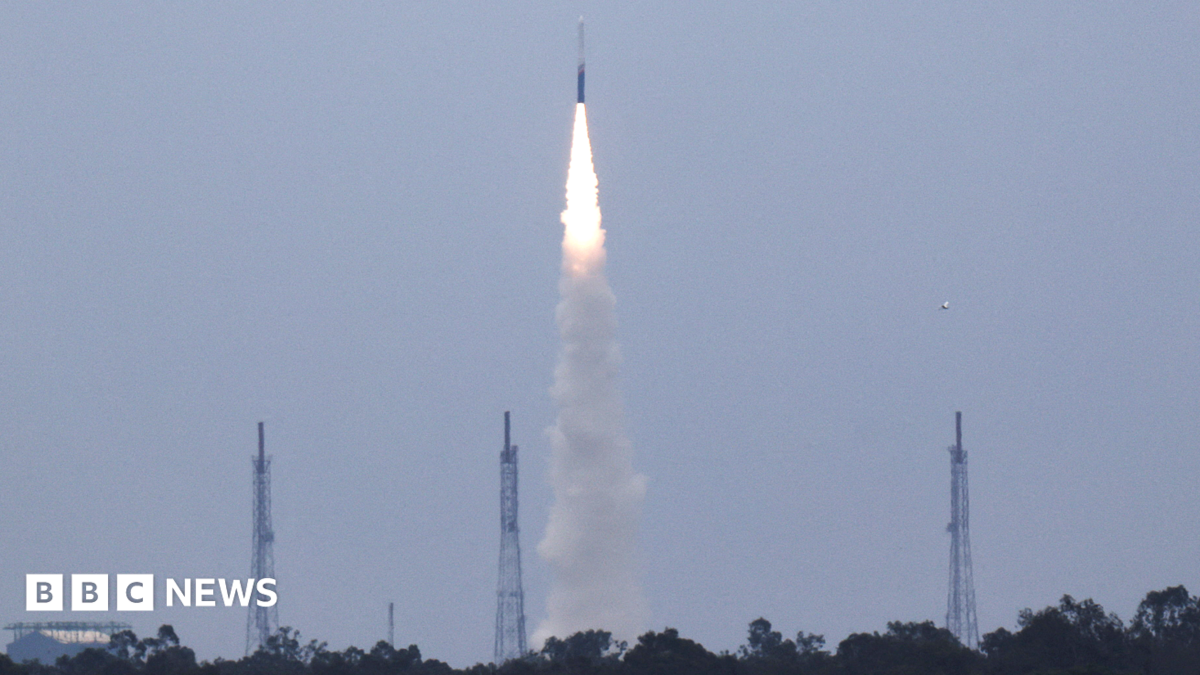 Diamonds and 'cab to orbit': Rocket aiming to transform India's space ambitions takes off