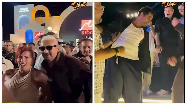 "بيكهربهم".. مقالب طريفة من رامز جلال مع ماجد المصري ومحمد سامي في حفل "MBC"