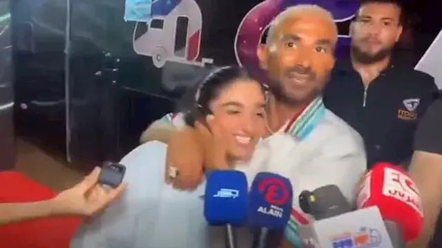 جودي"يا جماعة مش عاوزها تغني".. أحمد سعد يمازح ابنته قبل حفل الساحل الشمالي