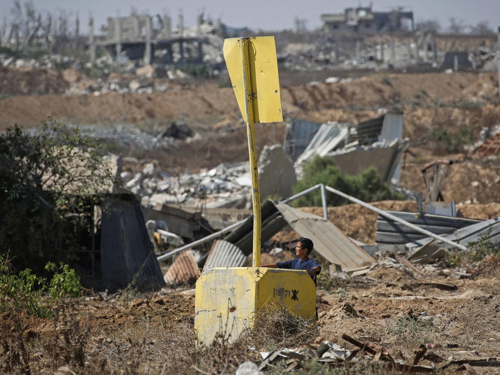 Israel bombs Gaza after displacement orders, kills two Palestinians