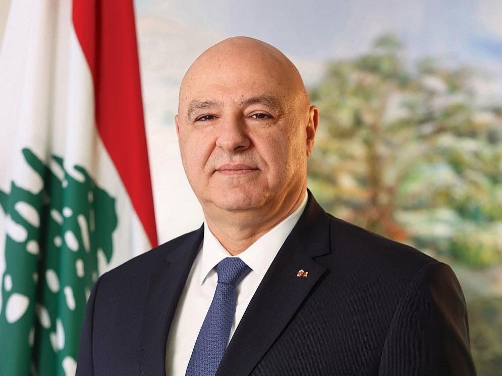 الرئيس اللبناني يؤكد تكفل بلاده بإعادة الإعمار بعد إنسحاب القوات الإسرائيلية من الجنوب