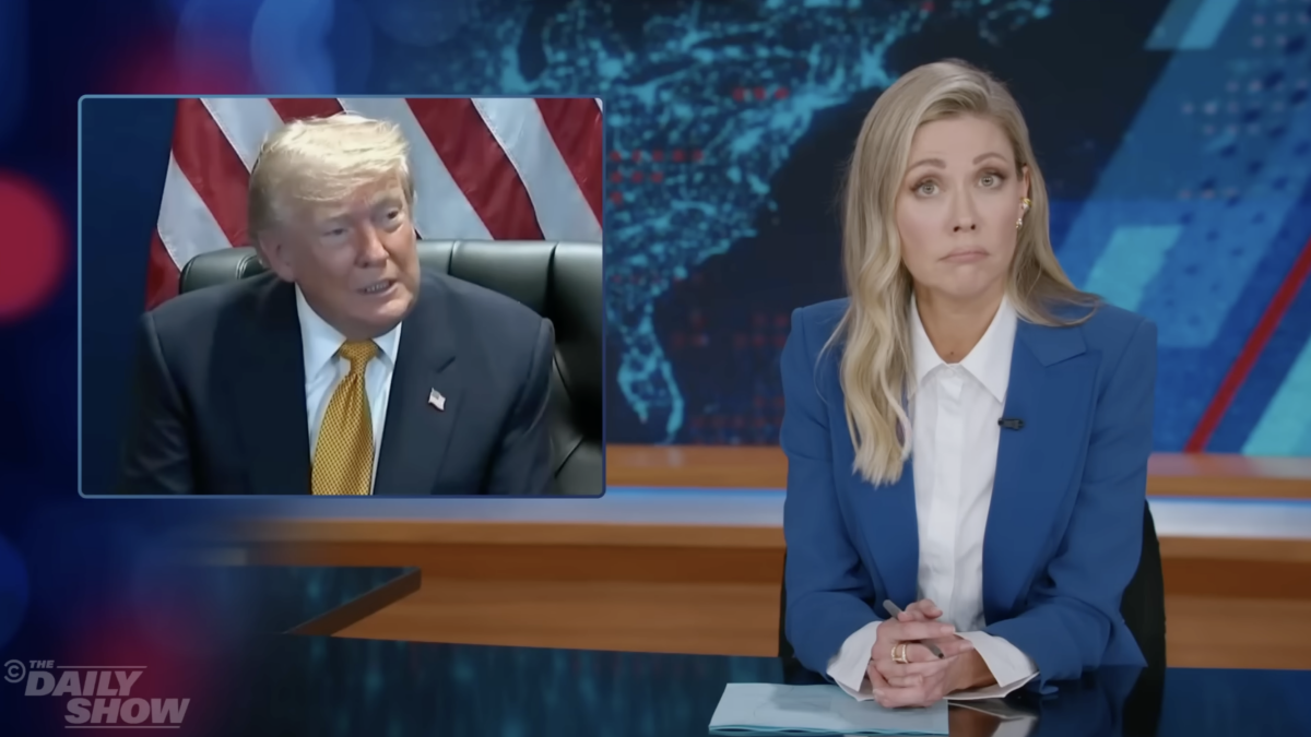 Daily Shows Desi Lydic reacts to Trump saying hes number one on TikTok