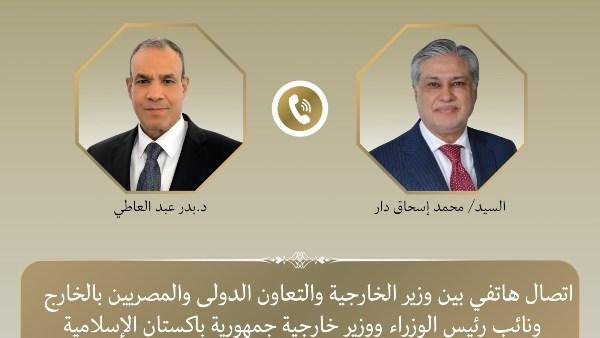 مصر وباكستان تبحثان خفض التصعيد وتعزيز التعاون الأمني والدفاعي