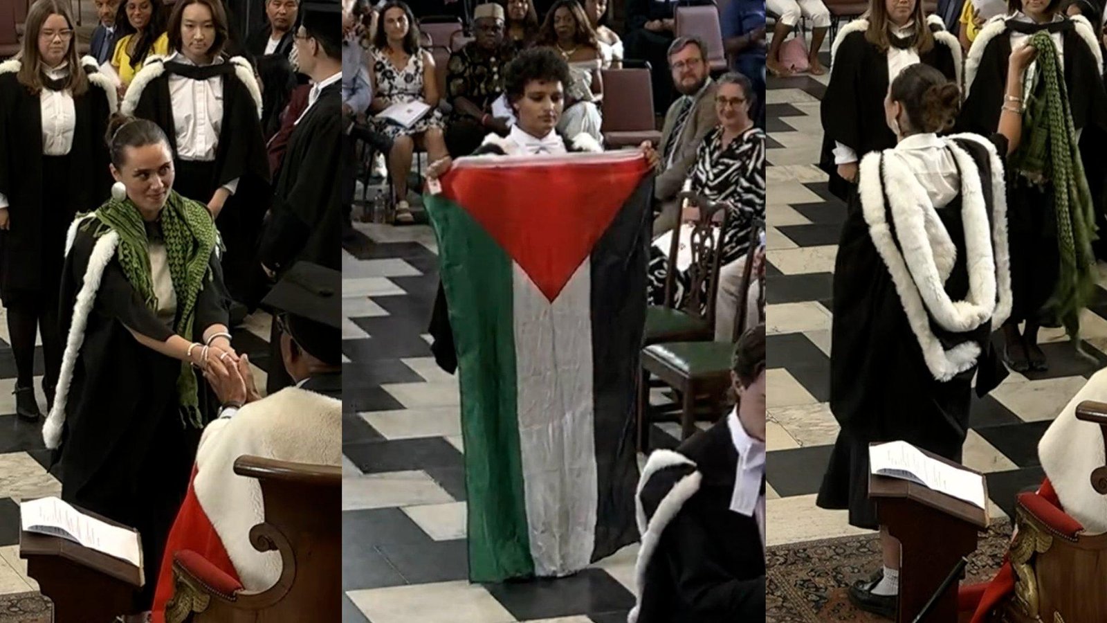 Cambridge students on why they protested at graduation ceremony