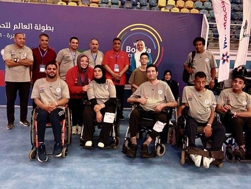 منتخب مصر للبوتشيا يحقق 5 ميداليات في بطولة العالم