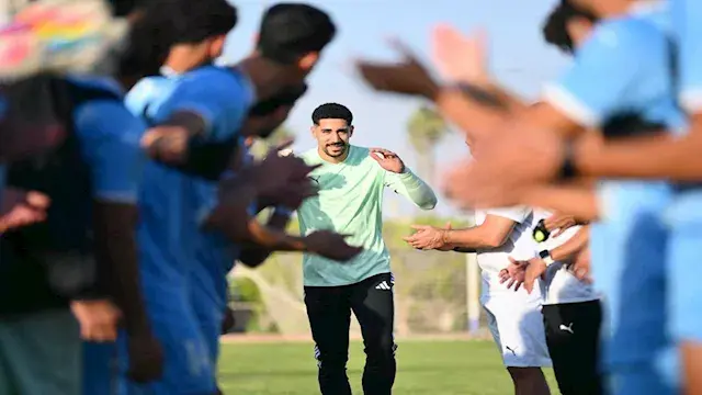 استقبال خاص لـ"سيحا" بعد انضمامه إلى المصري.. (صور)