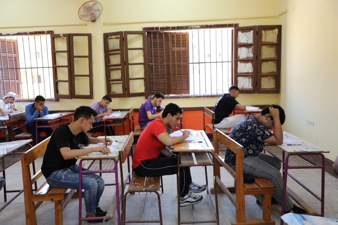 انتظام امتحانات الدور الثاني للثانوية العامة في البحيرة