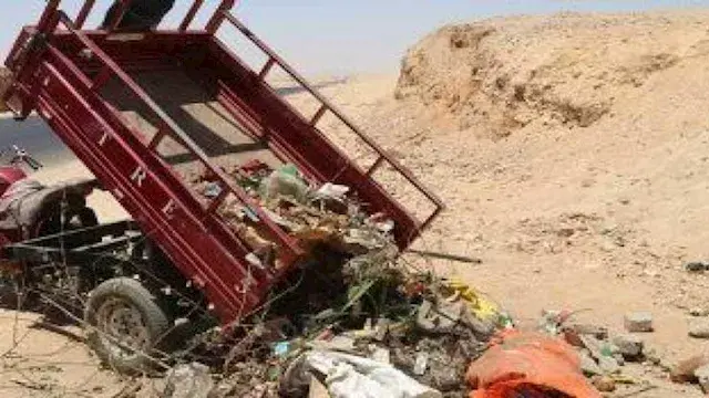 مصرع عاملين وإصابة 5 في حادث مروع على الصحراوي الغربي بالمنيا