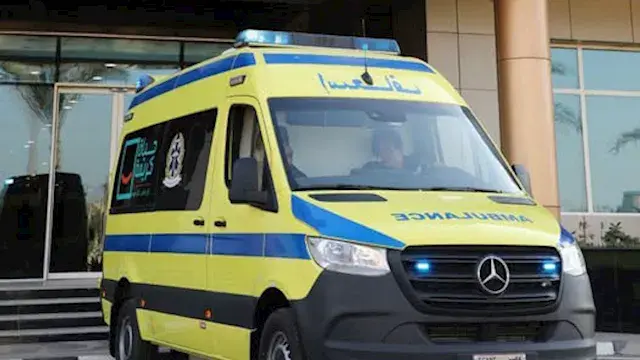 اختلال عجلة القيادة.. إصابة 6 أشخاص في حادث انقلاب ميكروباص بالعياط