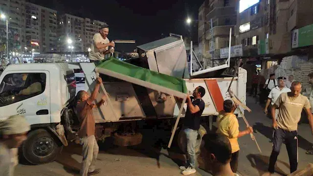 خلال حملة ليلية مكبرة.. ضبط 335 إشغالًا متنوعًا في كفر الشيخ- صور
