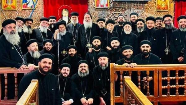 دير أباهور البهجوري يستضيف الاجتماع الدوري لكهنة شرق المنيا بحضور الأنبا متاؤس
