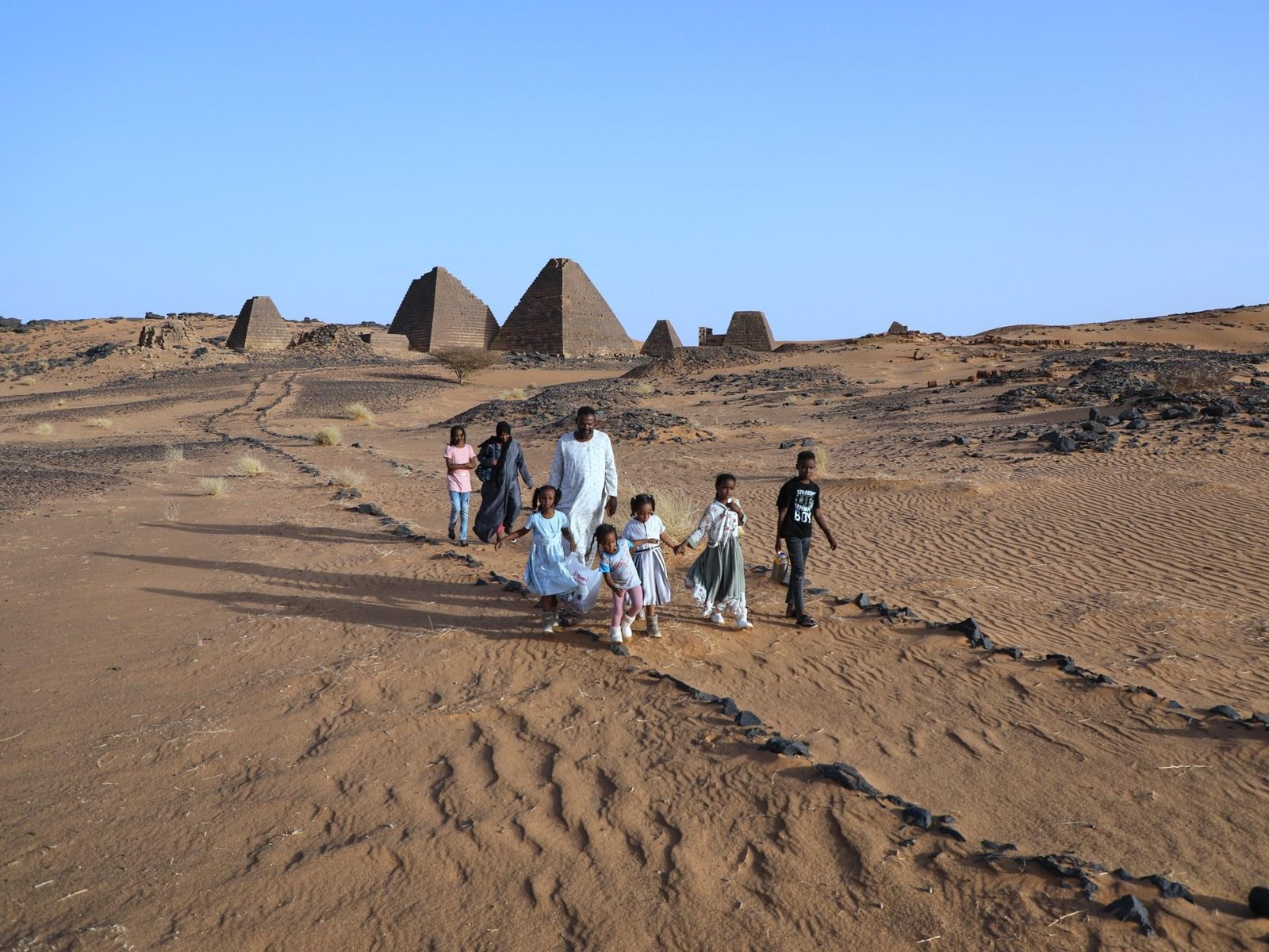 Sudan war threatens ancient Meroe pyramids, a UNESCO Heritage Site