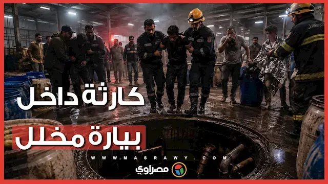 مصرع فتاة وشاب وإصابة 6 آخرين داخل بيارة مصنع مخلل بالمنيا .. ماذا حدث ؟