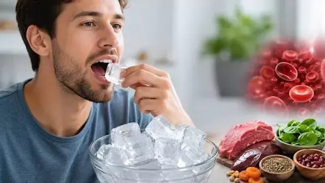 علامات خفية قد تكشف نقص الحديد في جسمك.. منها اشتهاء الثلج